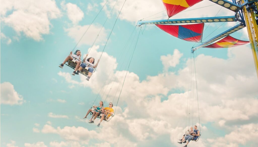 amusement carousel amusement park 2456905