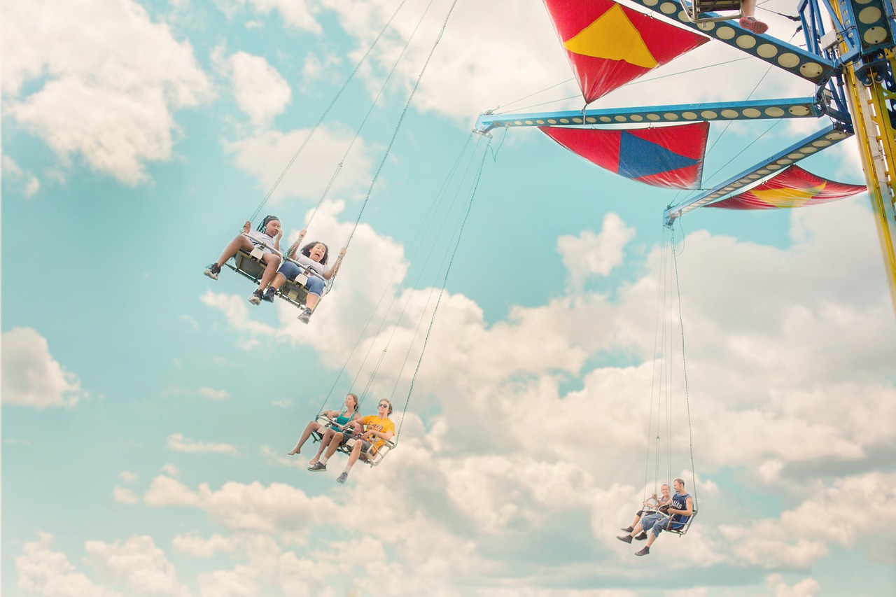 amusement carousel amusement park 2456905